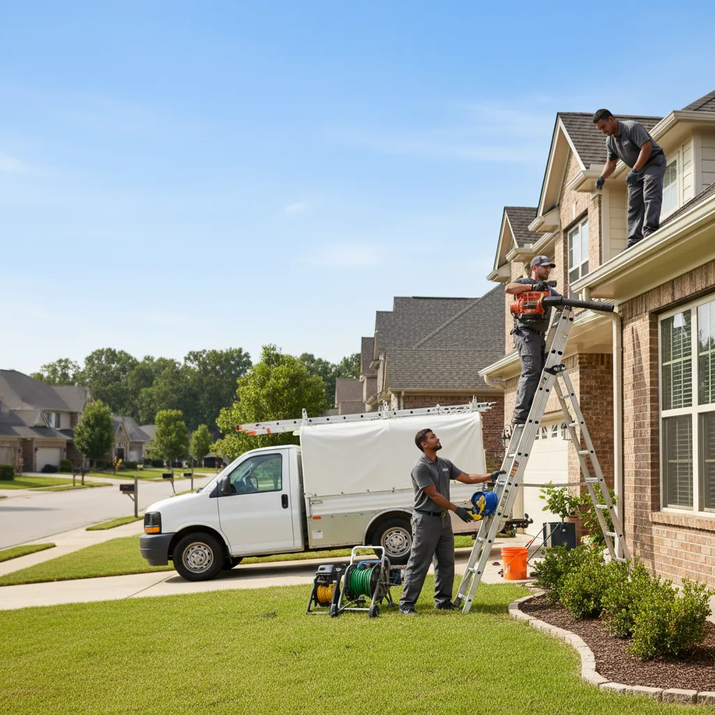 Home Gutter Service in Loving, TX near me